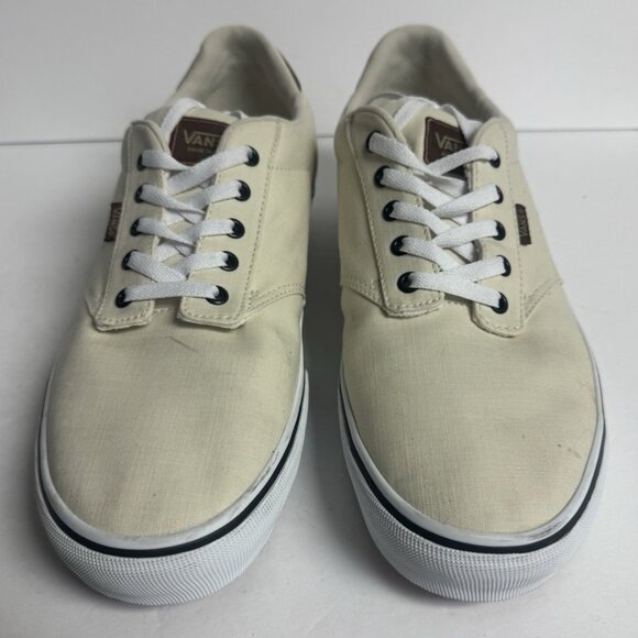 Vans Men\'s Atwood Beige Lace-Up Sneakers, Size 13 M main image 4